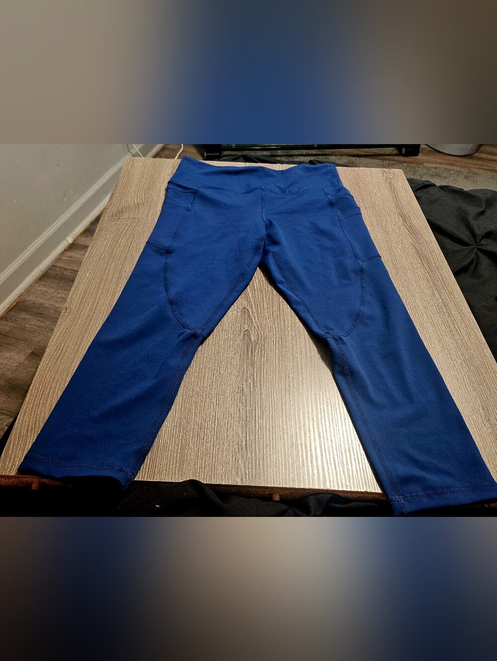 Zyia Active Womens Leggings Navy Blue Size 6-8